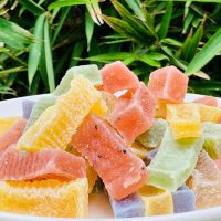 Mứt rong sụn vị trái cây (Hộp 500g)
